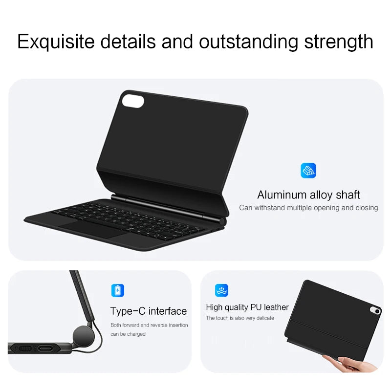 מקלדת לאייפאד Magic Keyboard For iPad 2022 10 10th Generation 10.9inch